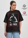 Женская футболка оверсайз / Fuze