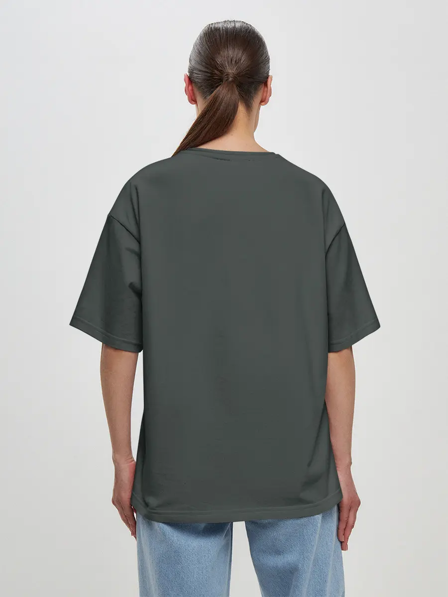 Женская футболка оверсайз / The Wticher 3D