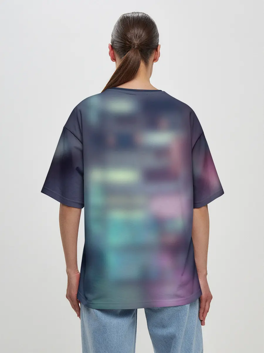 Женская футболка оверсайз / Jackie Welles Cyberpunk