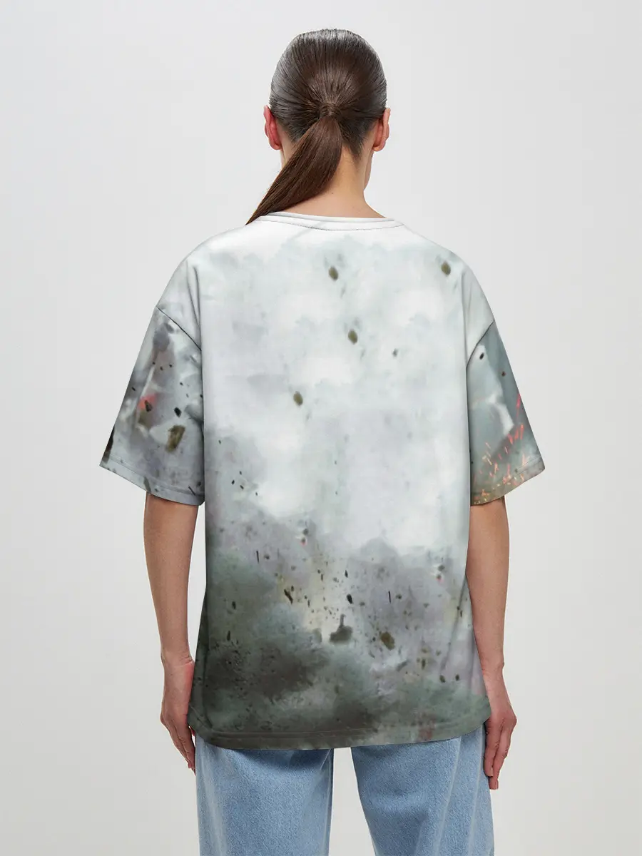 Женская футболка оверсайз / Assassin’s Creed 3