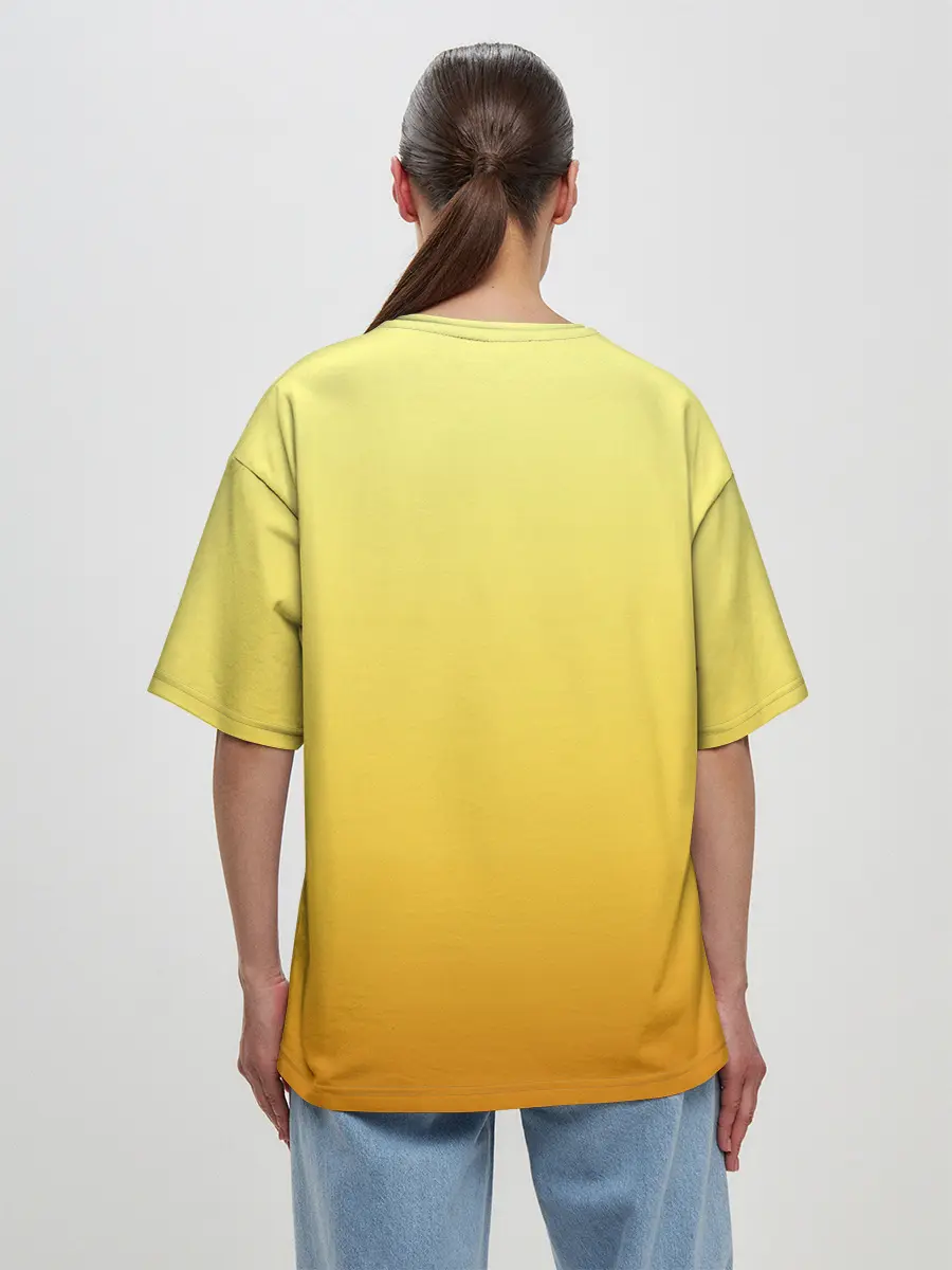 Женская футболка оверсайз / Fly High Haikyuu!!