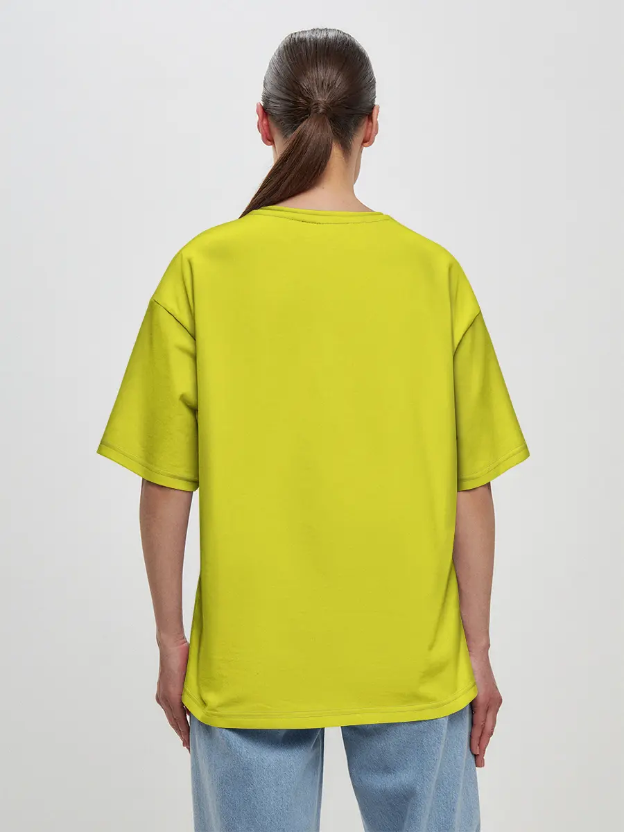 Женская футболка оверсайз / РЕЗИДЕНТ ИВЕЛ ДЕРЕВНЯ