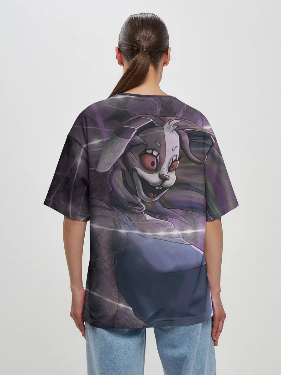 Женская футболка оверсайз / Венни