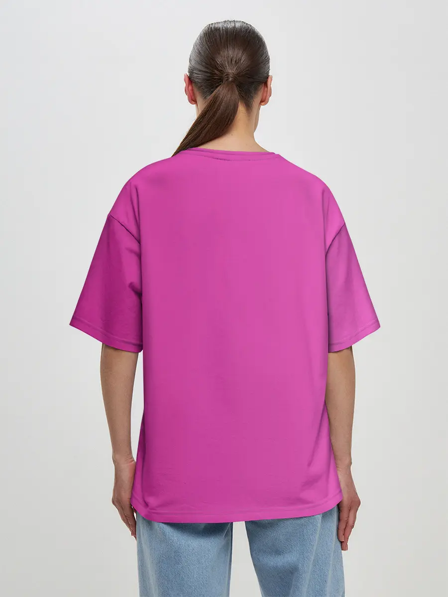 Женская футболка оверсайз / Cyberpunk 2077