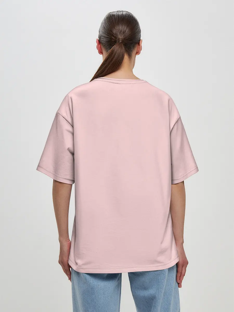 Женская футболка оверсайз / Кот Гинтама