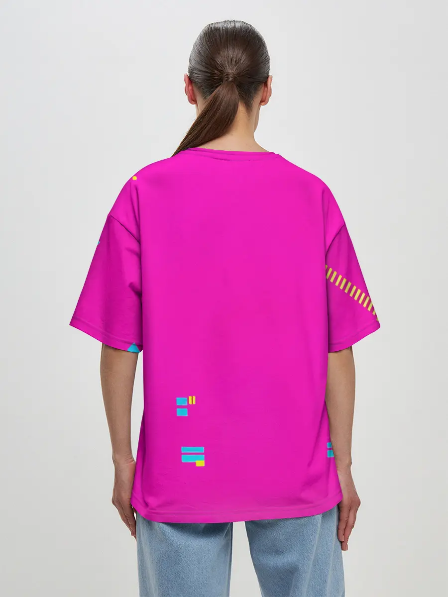 Женская футболка оверсайз / Cyberpunk 2077