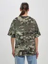 Женская футболка оверсайз / Камуфляж Land Rover