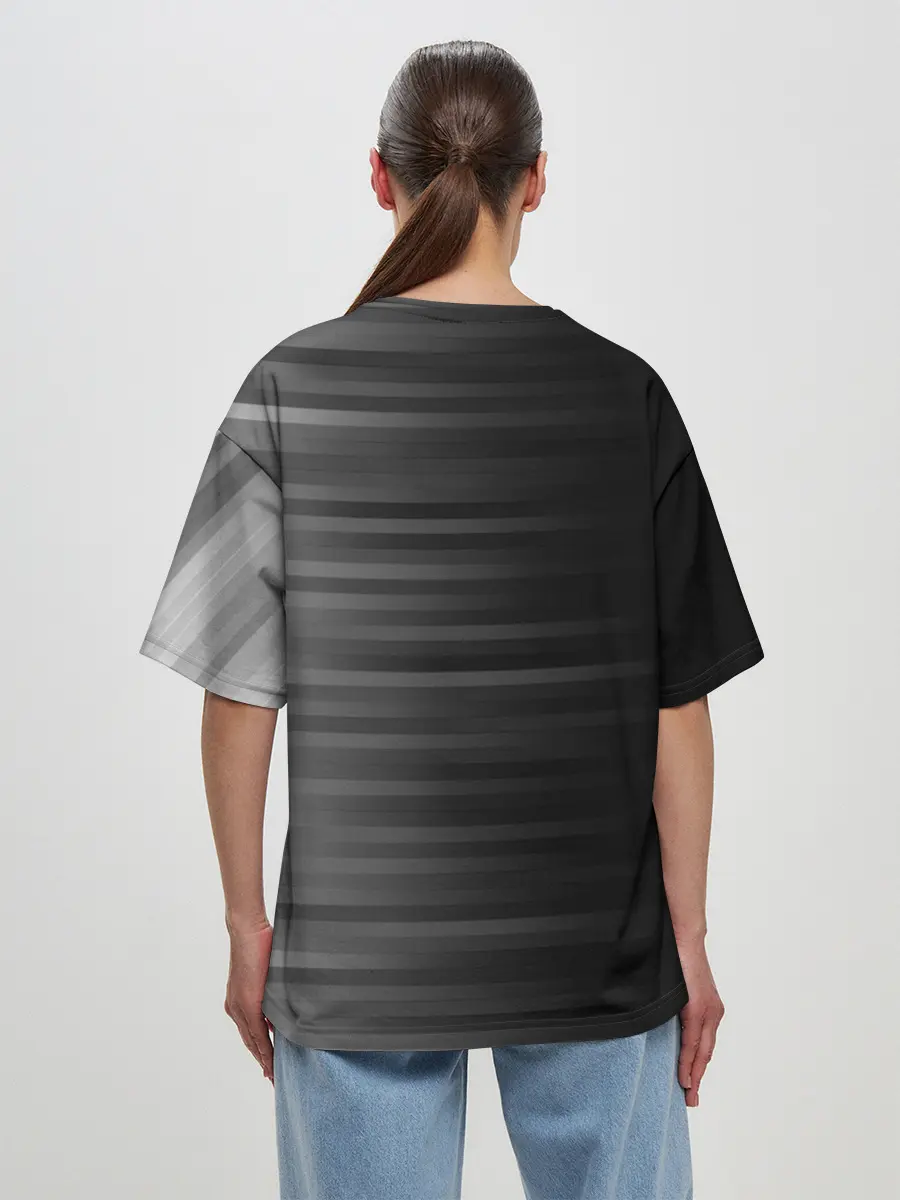 Женская футболка оверсайз / Cyberpunk 2077 WE HAVE A CITY TO BURN!