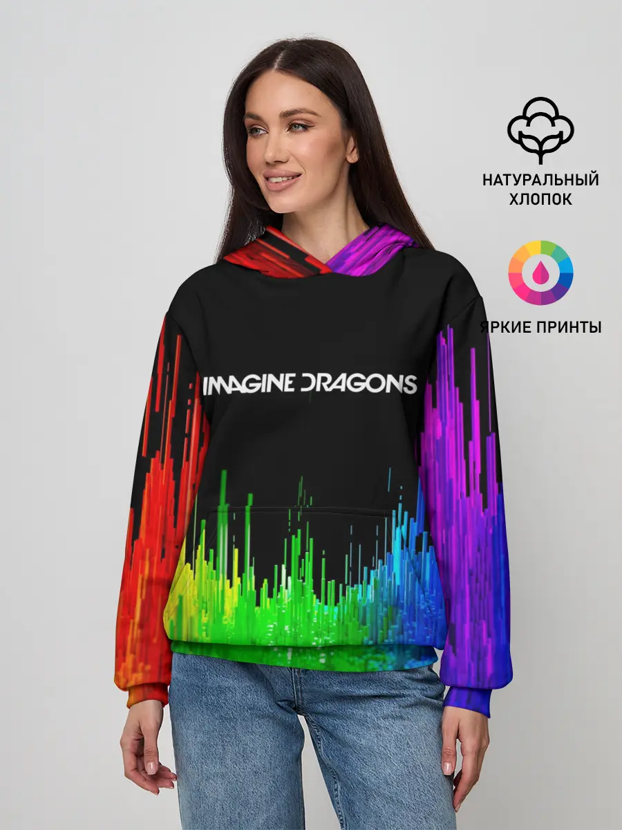 Женское худи / IMAGINE DRAGONS