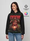 Женское худи / DOOM Pinky