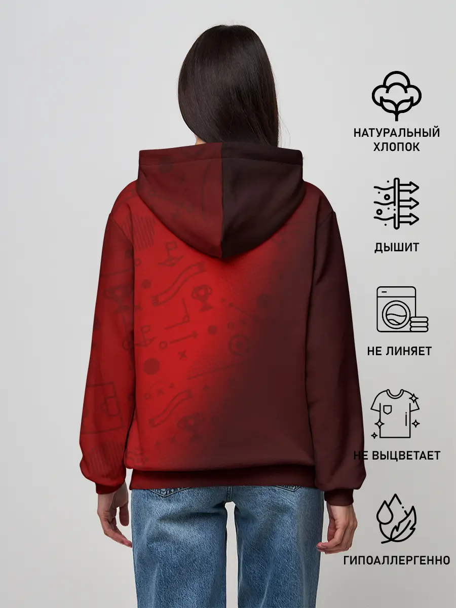 Женское худи / Football Russia