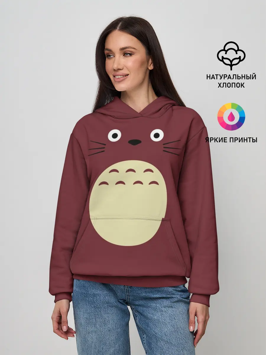 Женское худи / Я - Тоторо