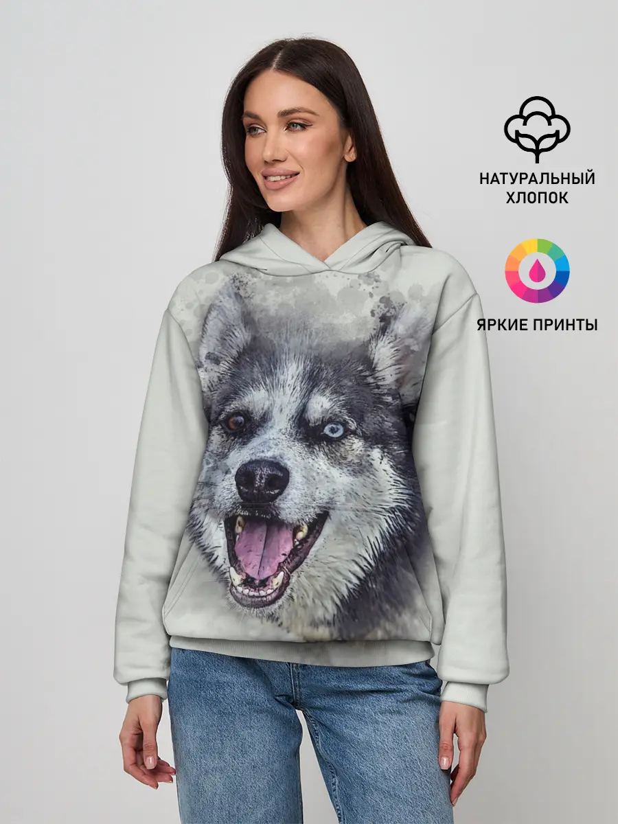 Женское худи / Хаска