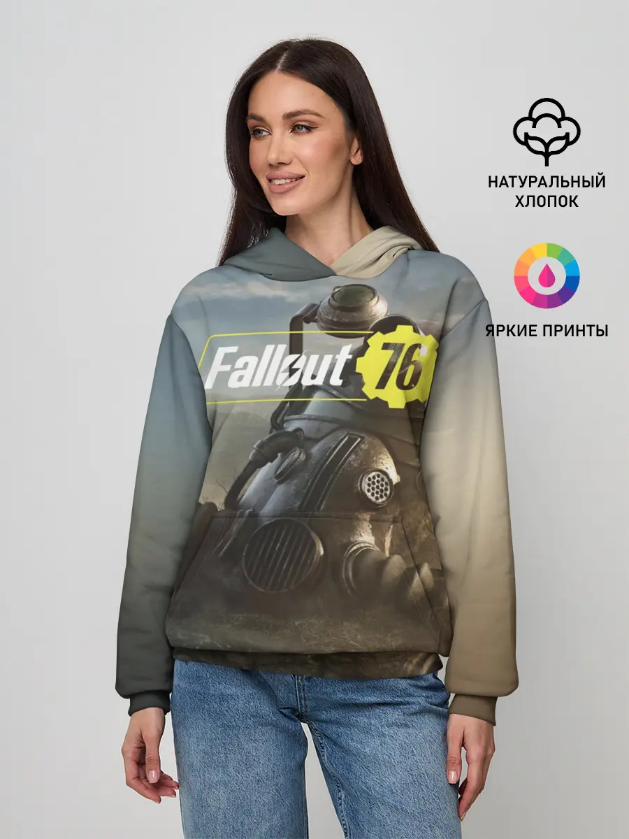 Женское худи / Фаллаут 76