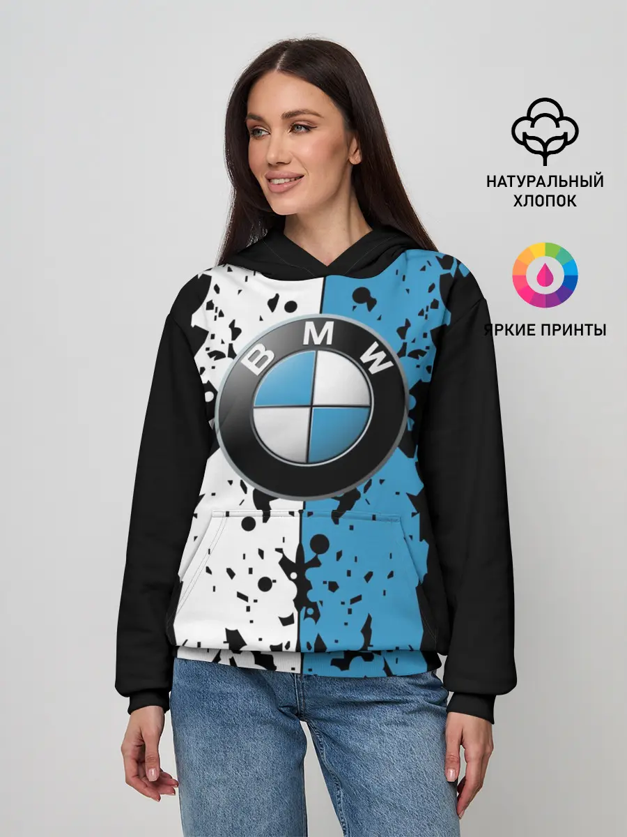 Женское худи / BMW sign