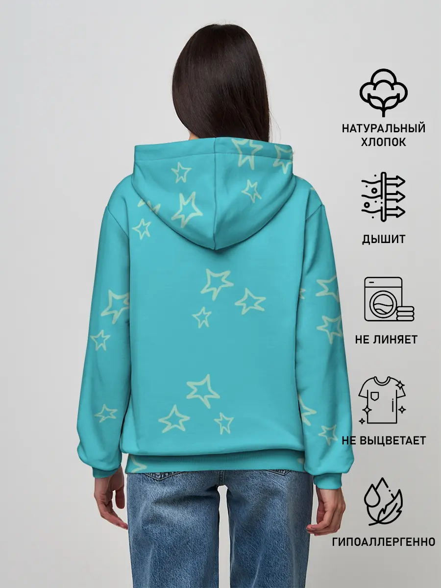 Женское худи / единорог