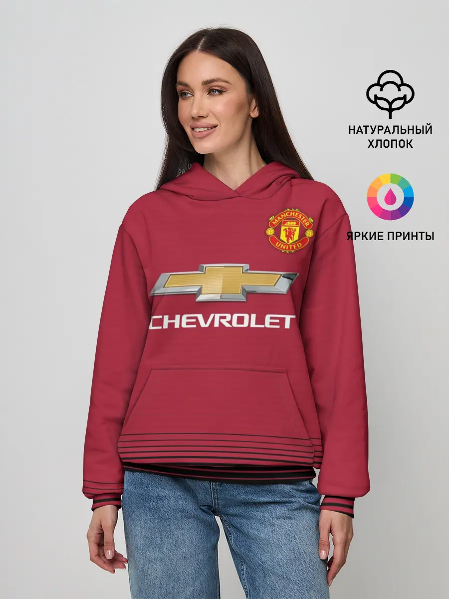 Женское худи / Манчестер Юнайтед 18-19