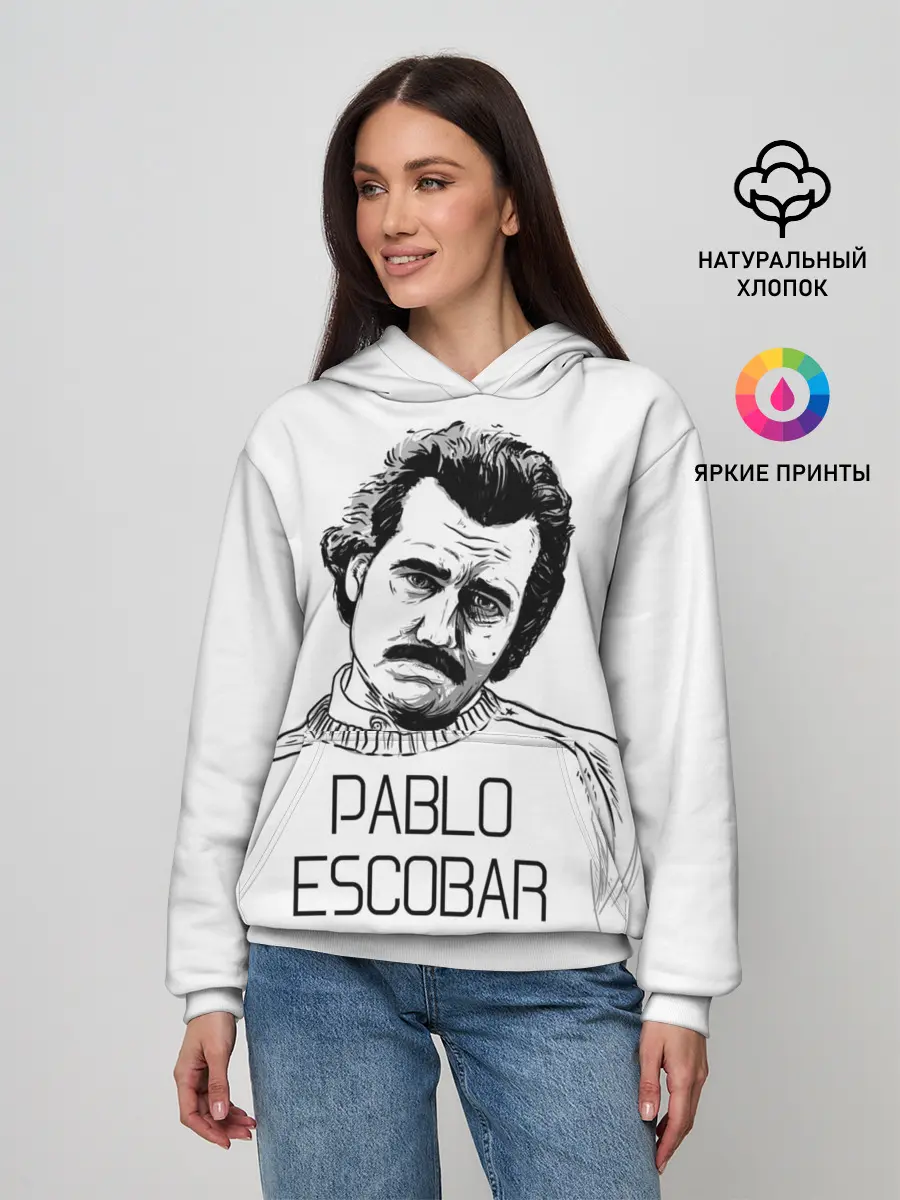 Женское худи / Pablo Escobar
