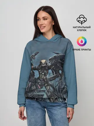 Женское худи / Фильм Хищник