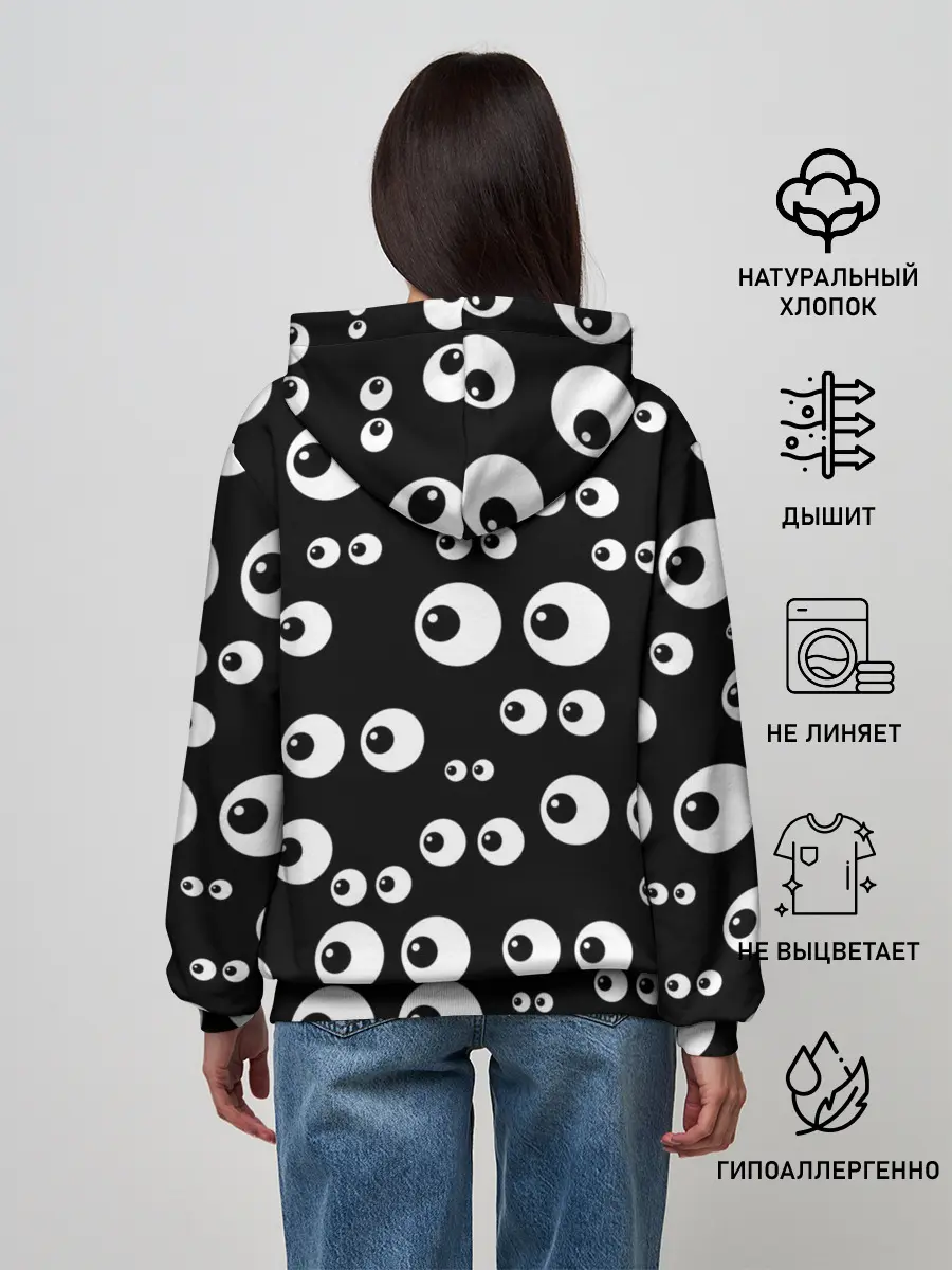 Женское худи / Глаза
