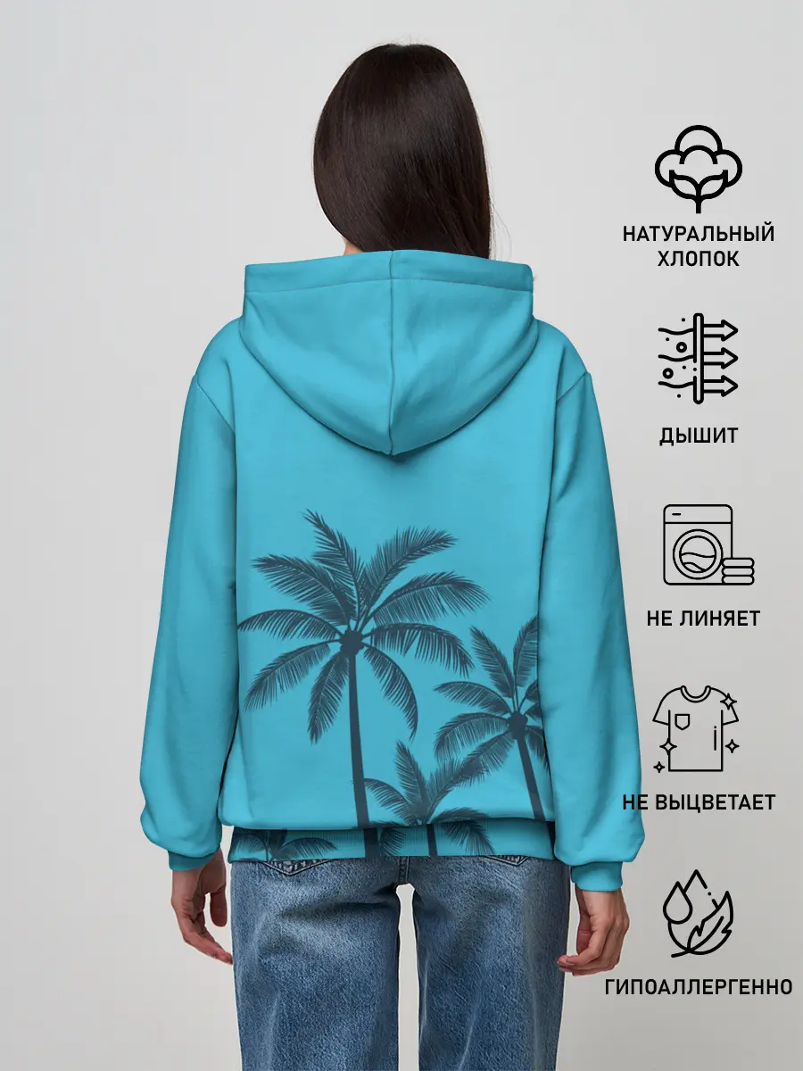 Женское худи / Good vibes only