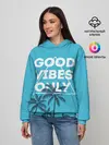 Женское худи / Good vibes only