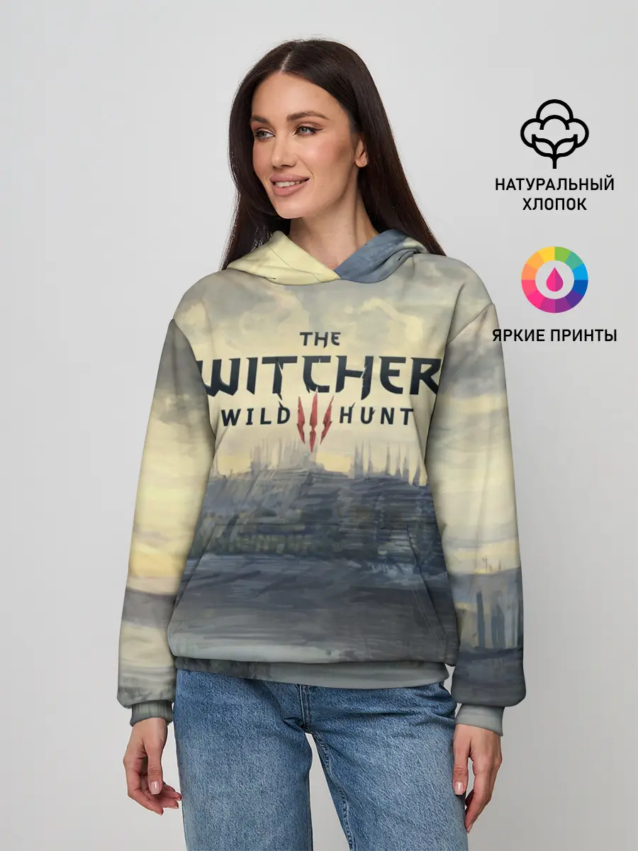 Женское худи / The Witcher 3: Wild Hunt