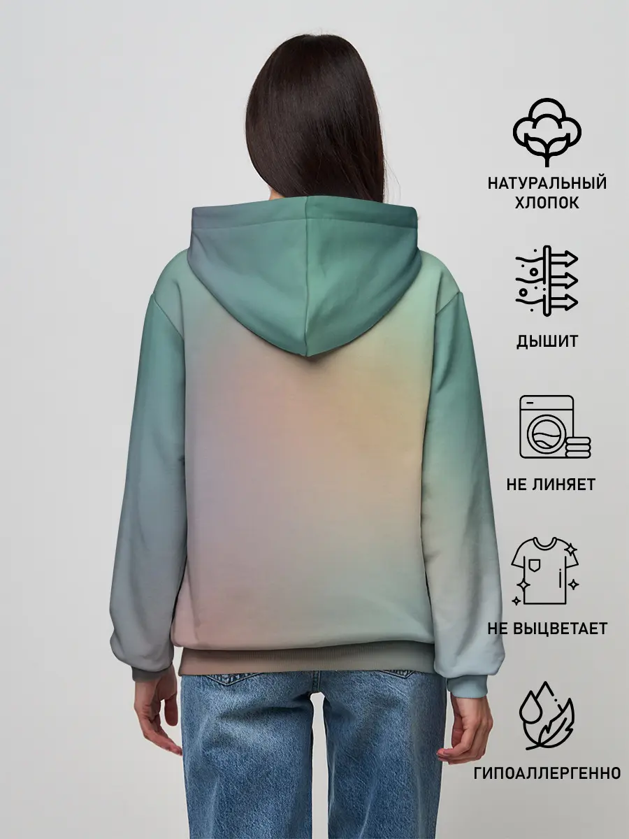 Женское худи / Хвост Феи поцелуй Люси и Нацу