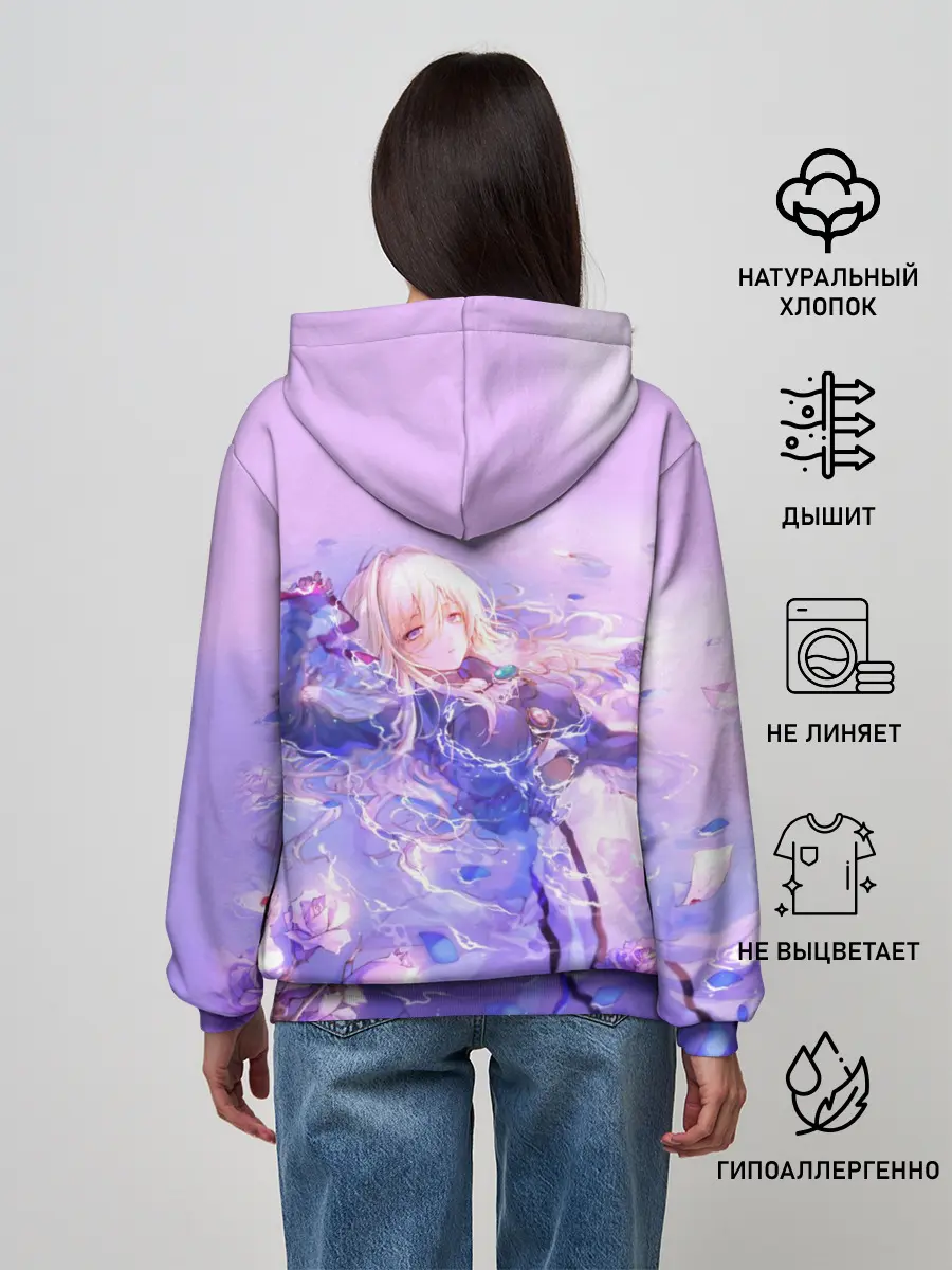 Женское худи / Violet Evergarden
