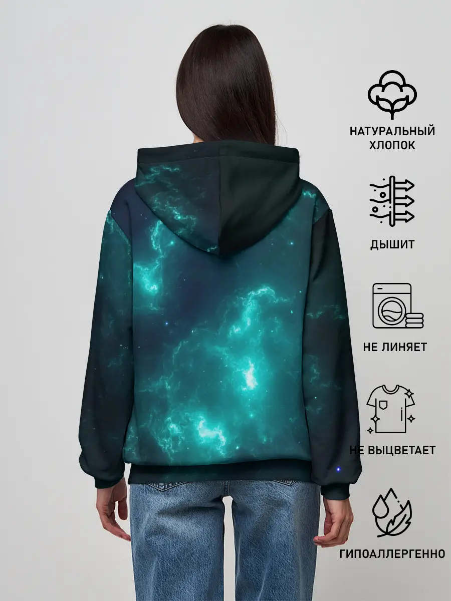 Женское худи / DEATH STRANDING SPACE