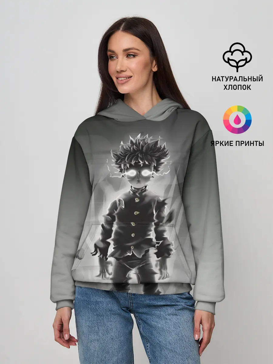 Женское худи / Mob Psycho