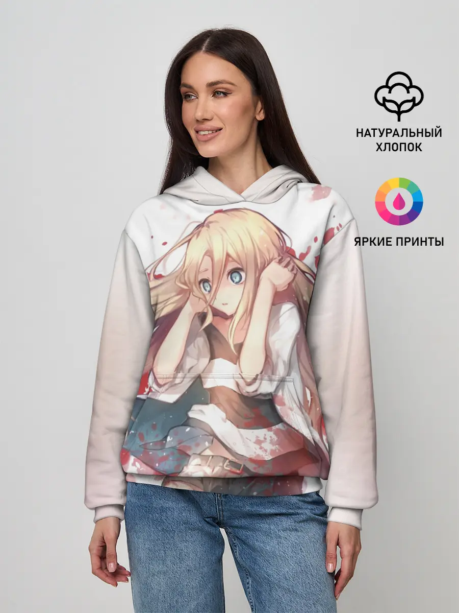 Женское худи / ANGELS OF DEATH. Rachel Gardner