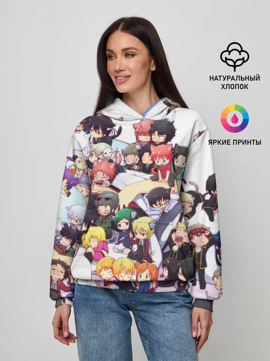 Женское худи / Full Gintama