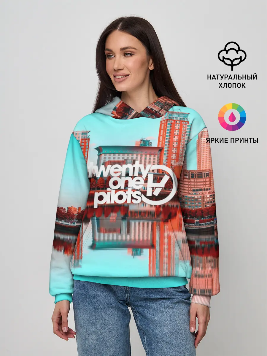 Женское худи / TWENTY ONE PILOTS