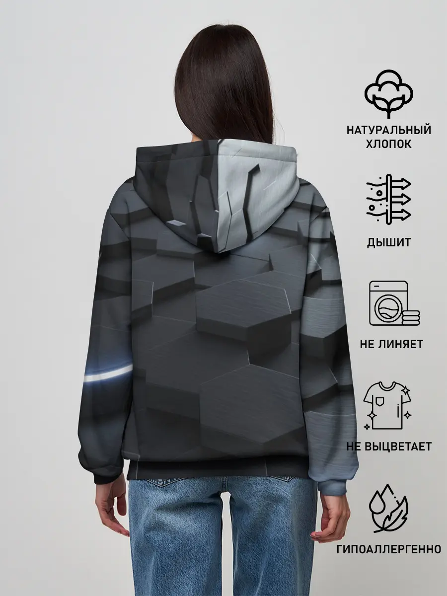 Женское худи / НАНО СОТЫ