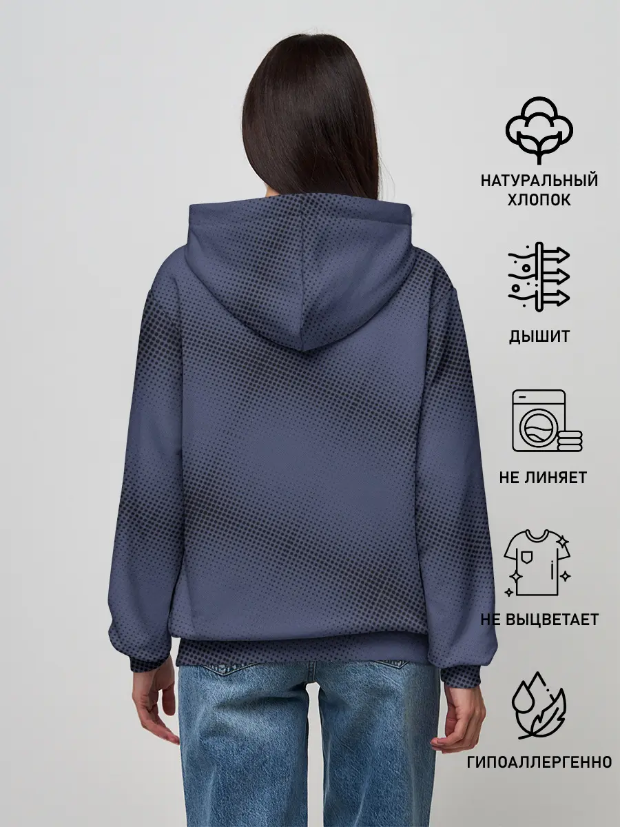 Женское худи / Manchester United away 18-19