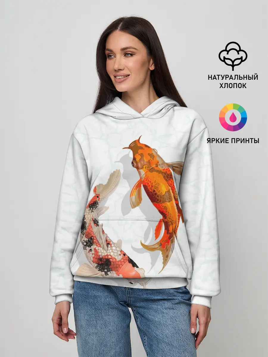 Женское худи / Приношу удачу