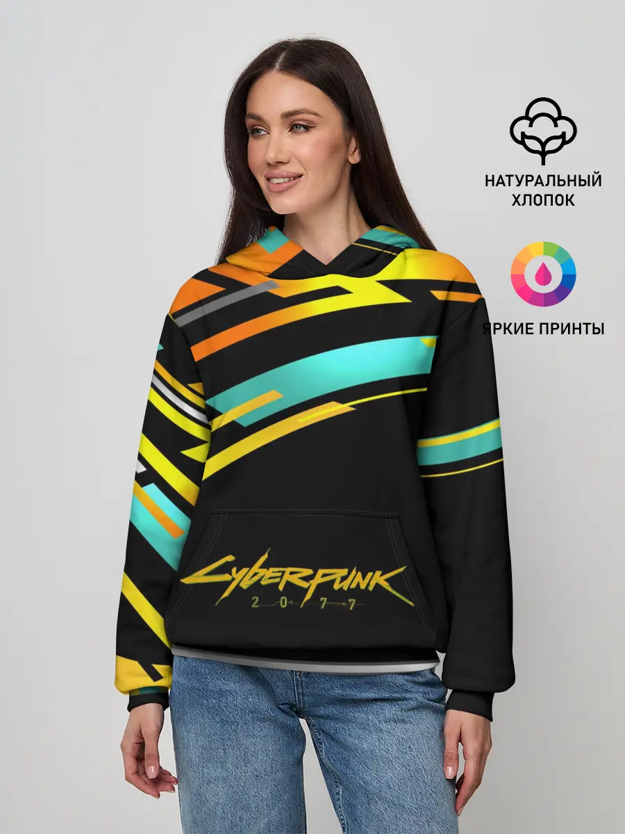 Женское худи / CyberPunk 2077