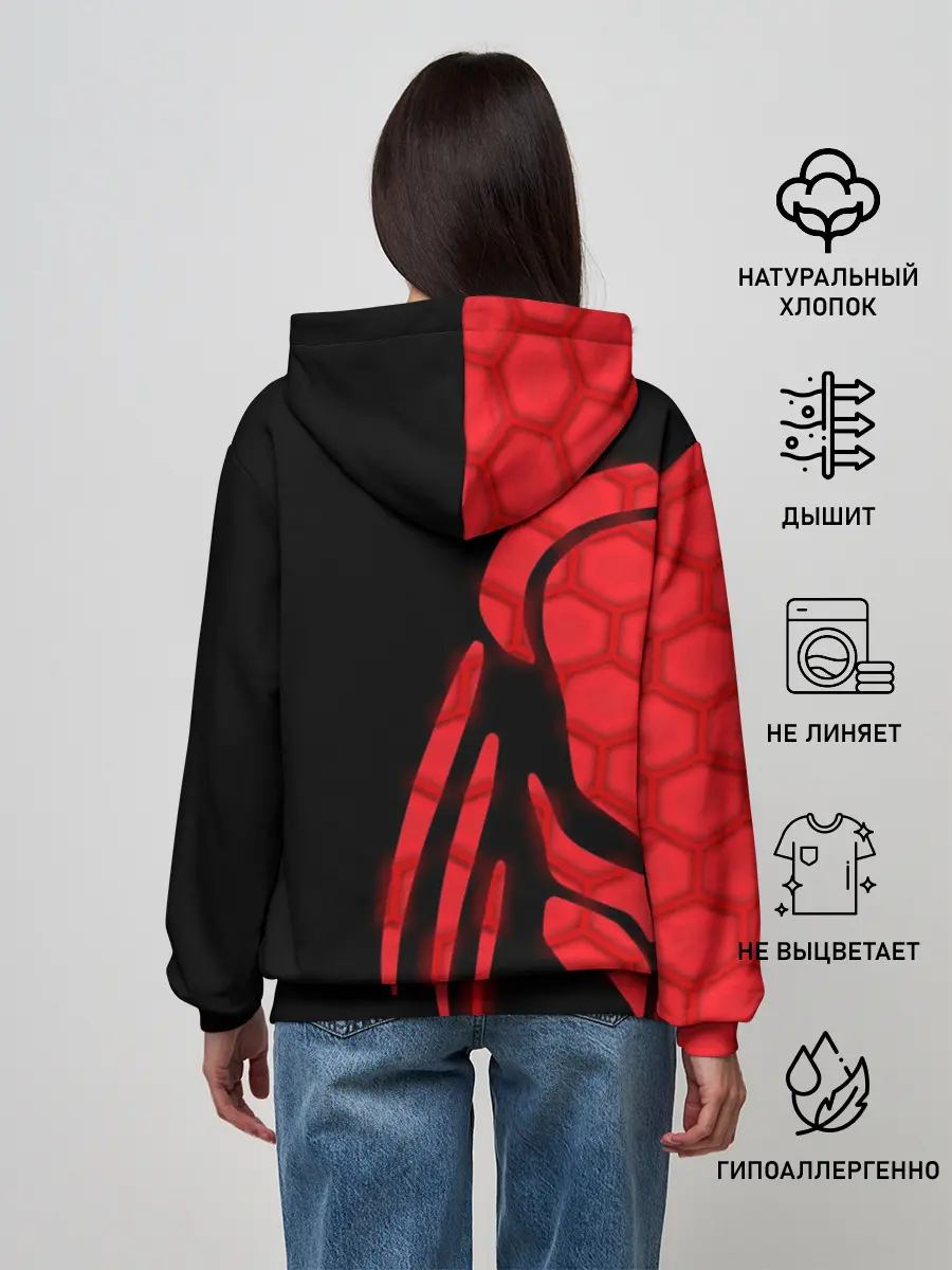 Женское худи / ХИЩНИК | PREDATOR.