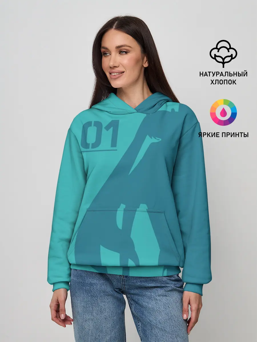 Женское худи / Хацуне Мику 01