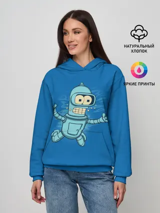 Женское худи / Bender Nevermind