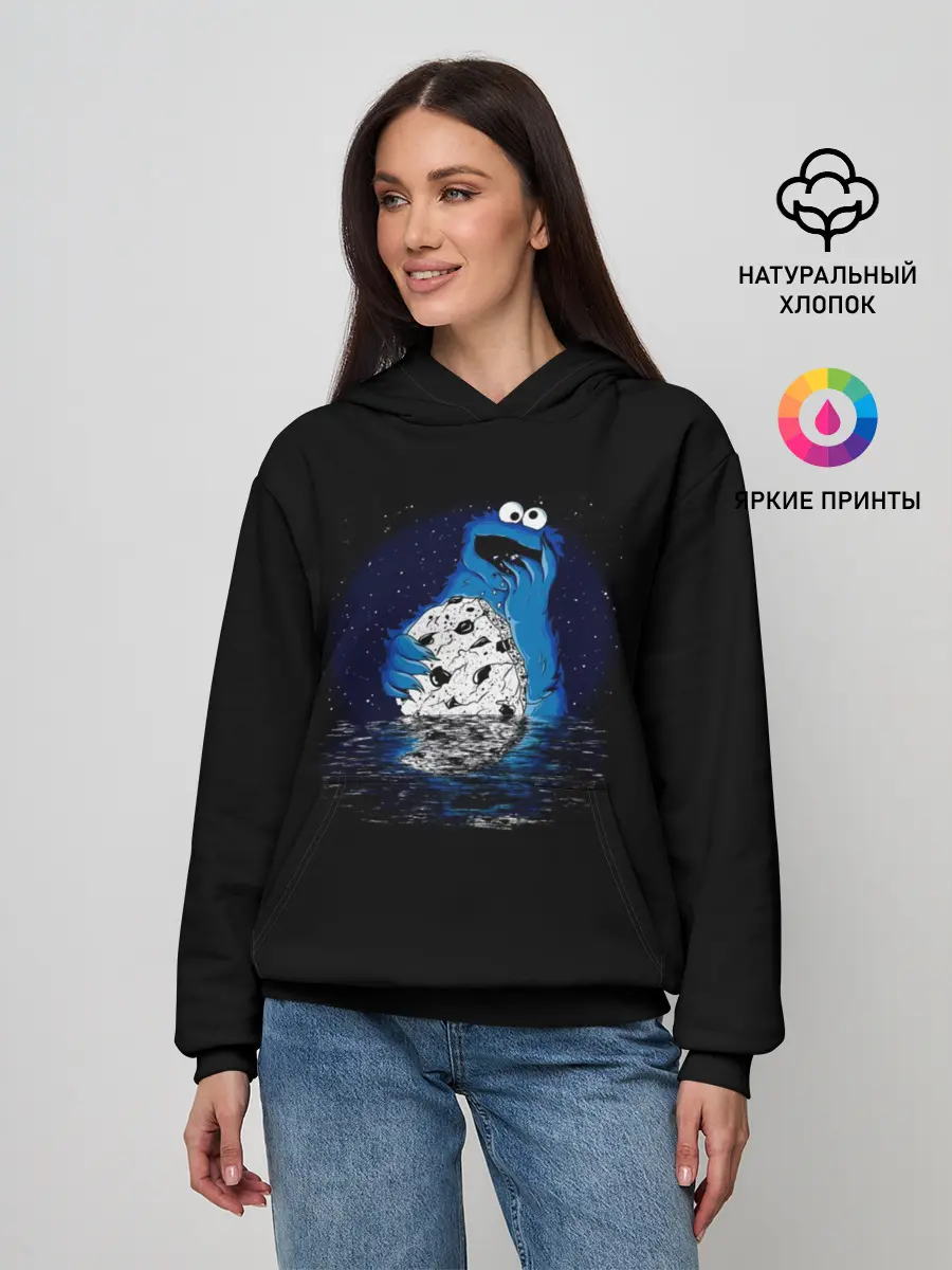 Женское худи / Cookie monster