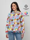 Женское худи / BTS BT21 STICKERS