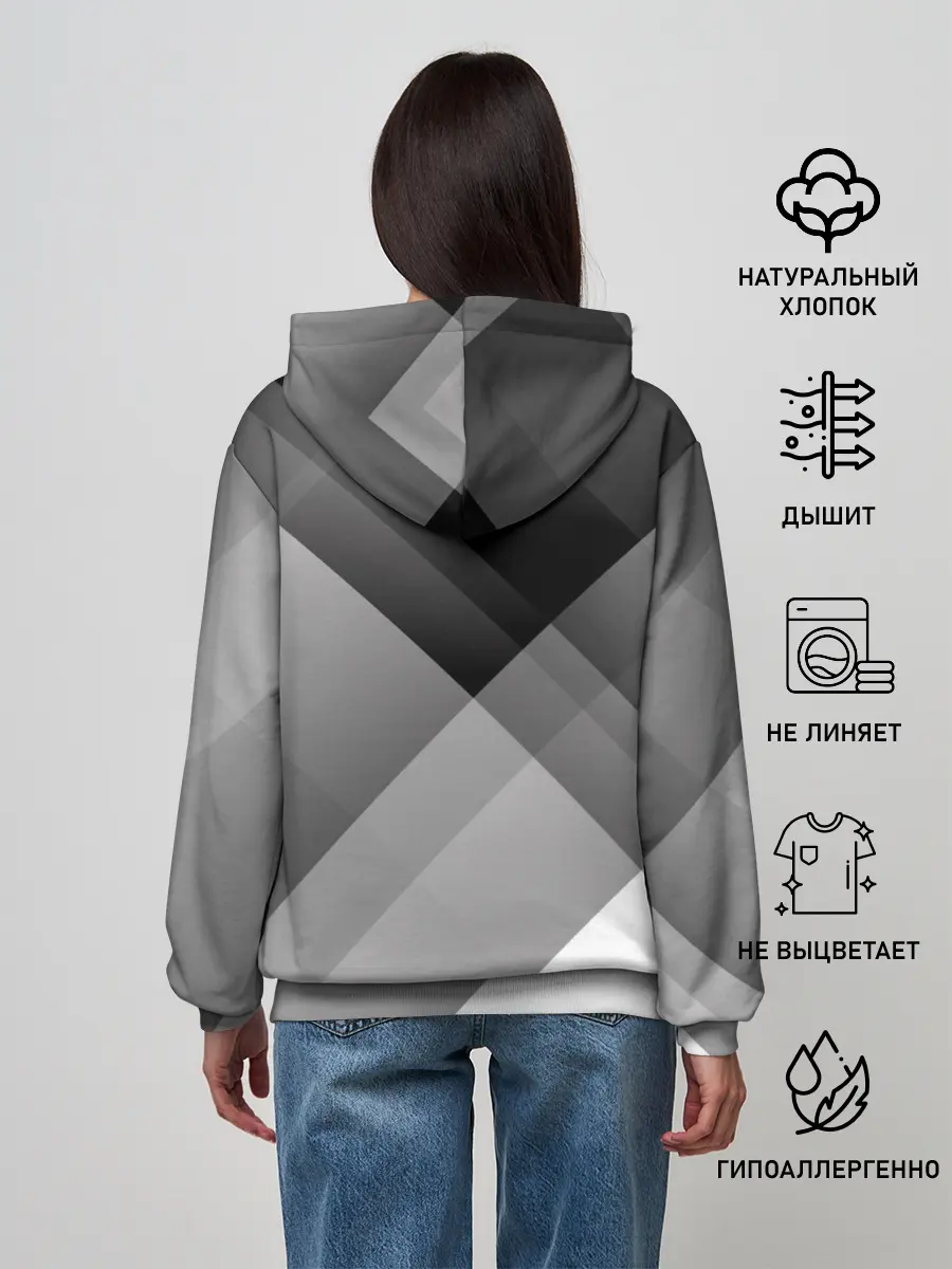Женское худи / Геометрия