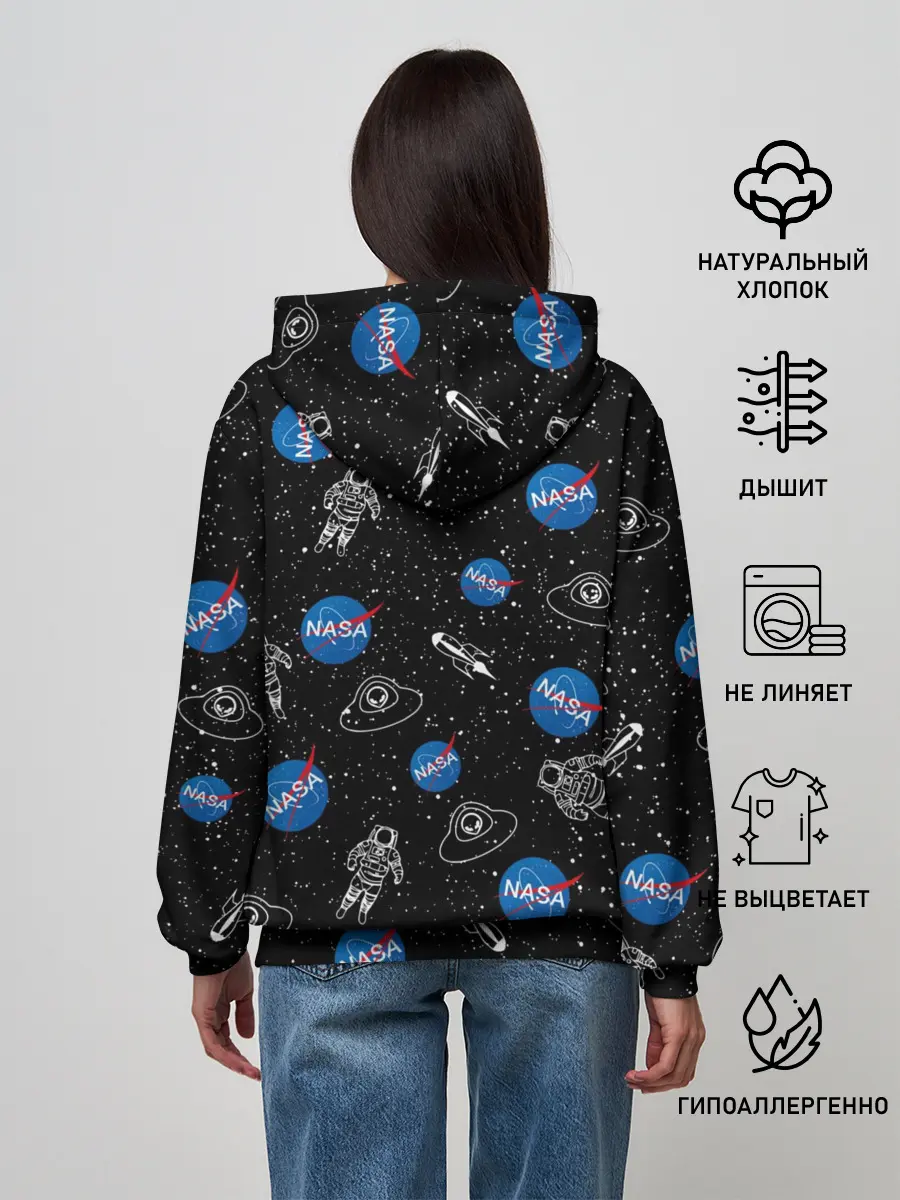 Женское худи / NASA