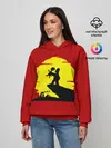 Женское худи / Гомер и Барт
