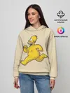 Женское худи / Гомер на Пробежке