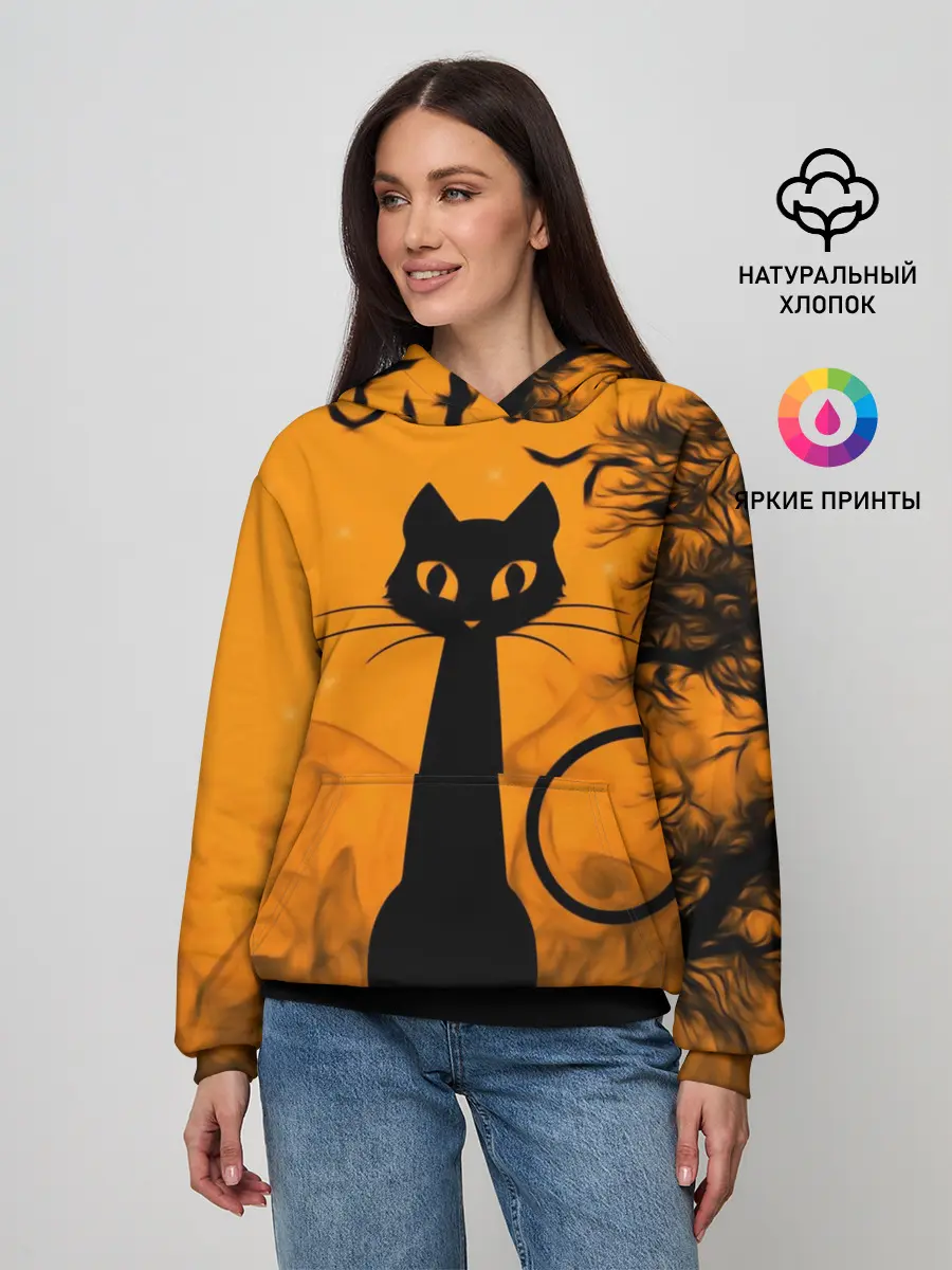 Женское худи / Halloween