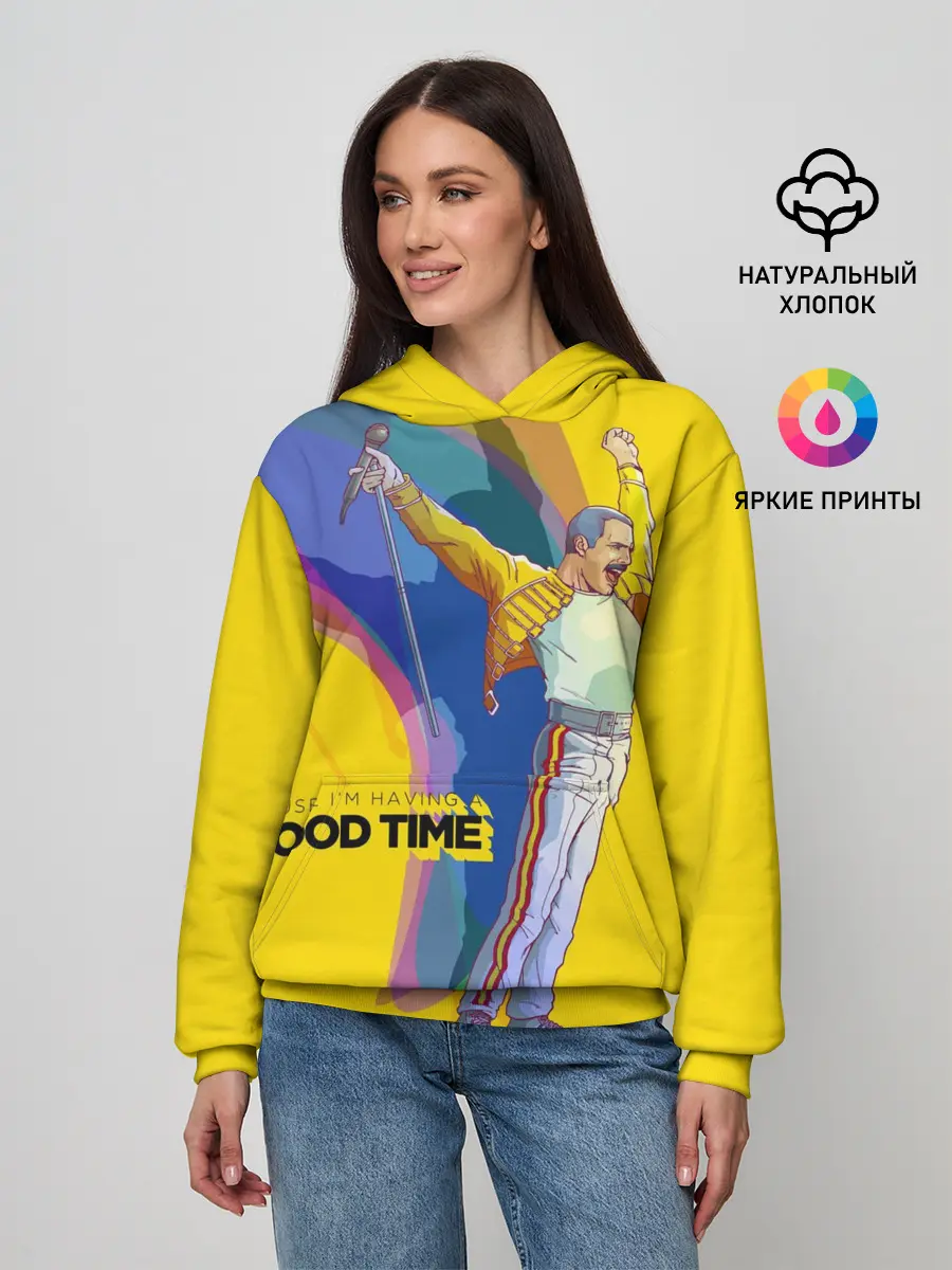 Женское худи / Фредди Меркьюри