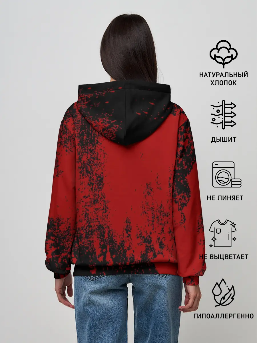 Женское худи / Red blood